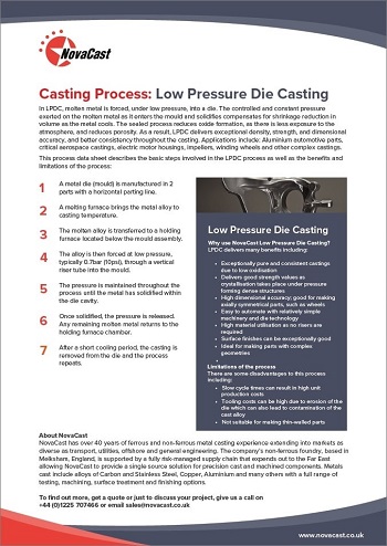 Pressure Die Casting | NovaCast